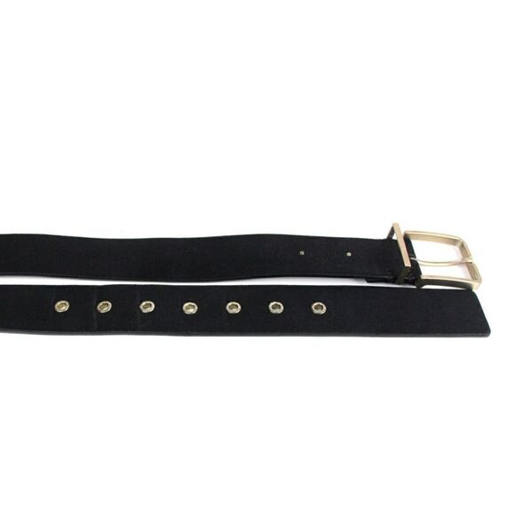 AllSaints BLACK GENUINE LEATHER SUEDE 1.5\